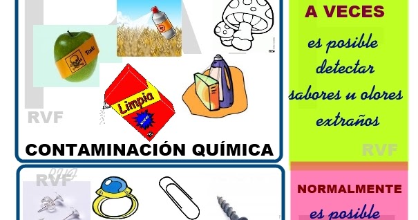 Tipos de contaminacion en los alimentos pdf